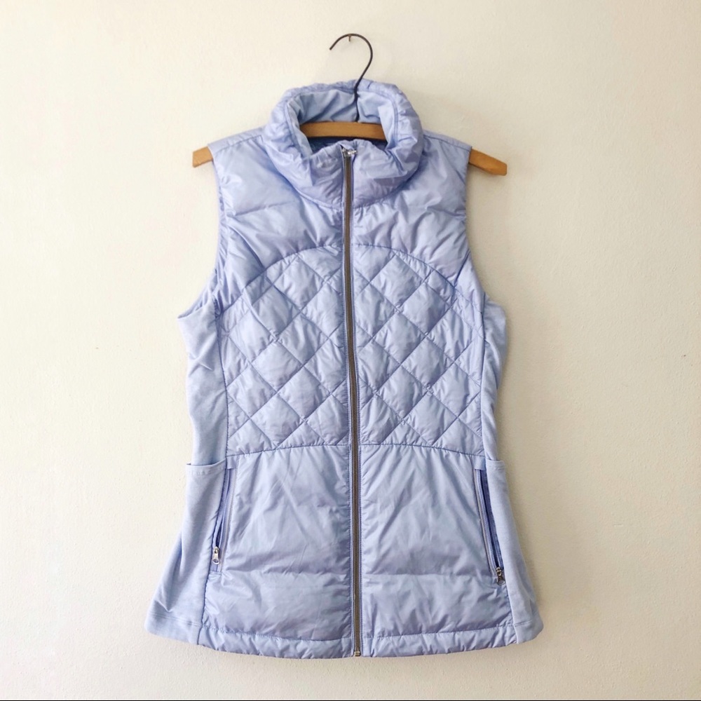 Lululemon Down For It All Vest 8 Silver